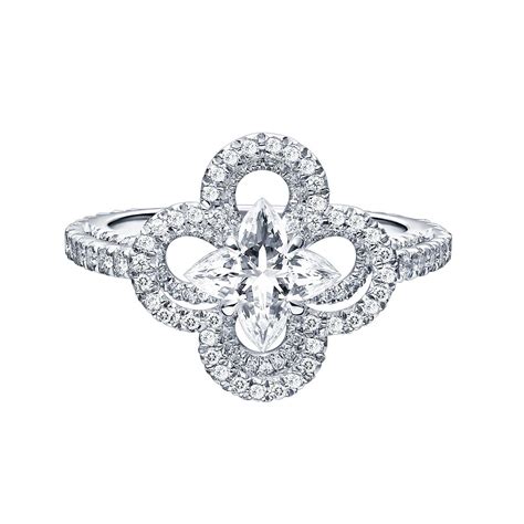 louis vuitton diamond engagement ring